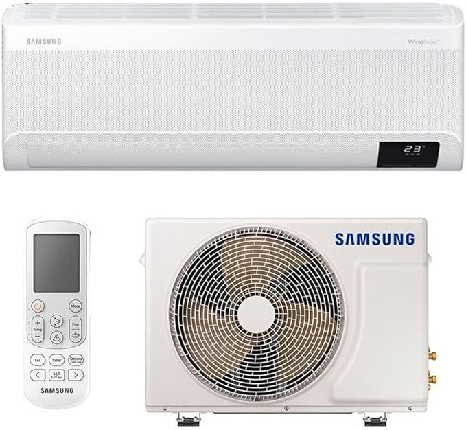 Ar-condicionado Split Inverter Samsung WindFree Connect Sem Vento 12.000 BTUs Frio Branco