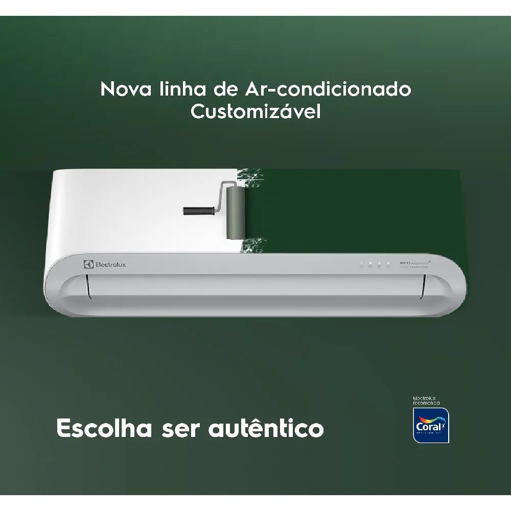 Electrolux Inverter 12.000 BTUs Color Adapt Quente:Frio (JI12R:JE12R)vvv