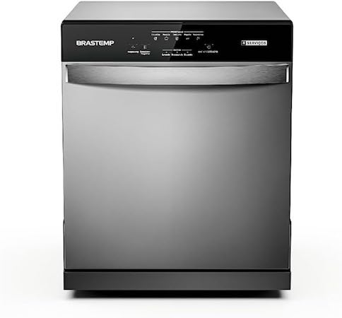 Lava Louças 8 Serviços Brastemp Cinza - BLF08BS
