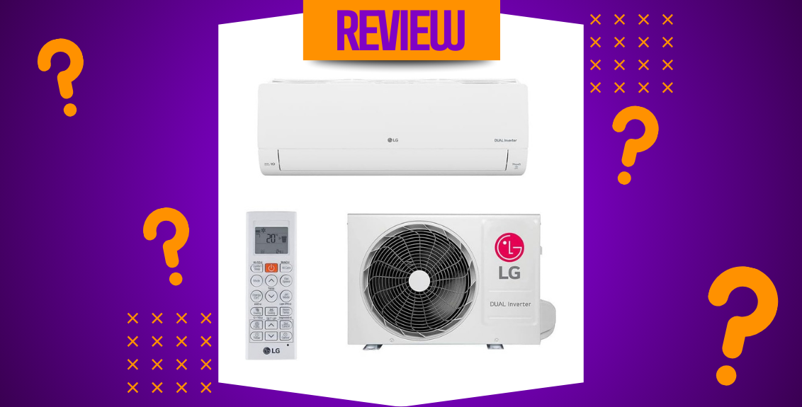 REVIEW Ar Condicionado Hi Wall LG Dual Inverter Voice 9.000 Btus Frio