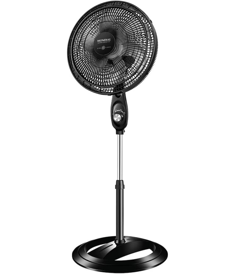 Ventilador Coluna 127V, 40cm, 6 pás, Super Power - VSP-40C-B, MONDIAL